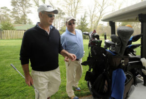 Mario Tobia and Frank Hessan at 2017 MABGA golf outing at Medford Lakes Country Club